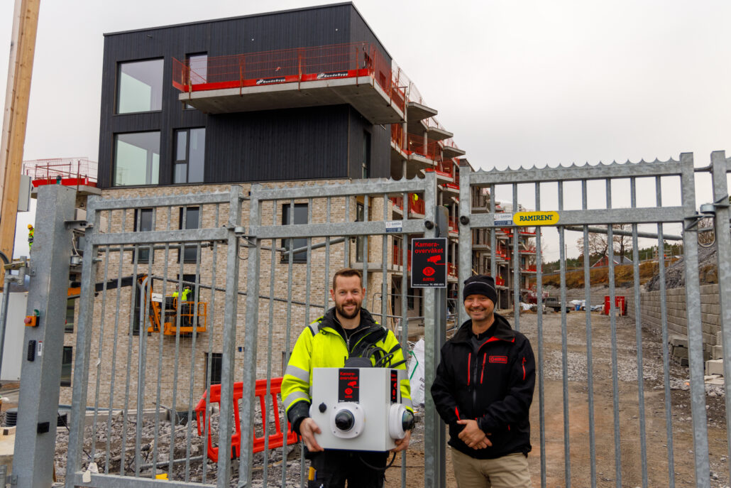 Alertas alarmsystem, Bundebygg byggeplass